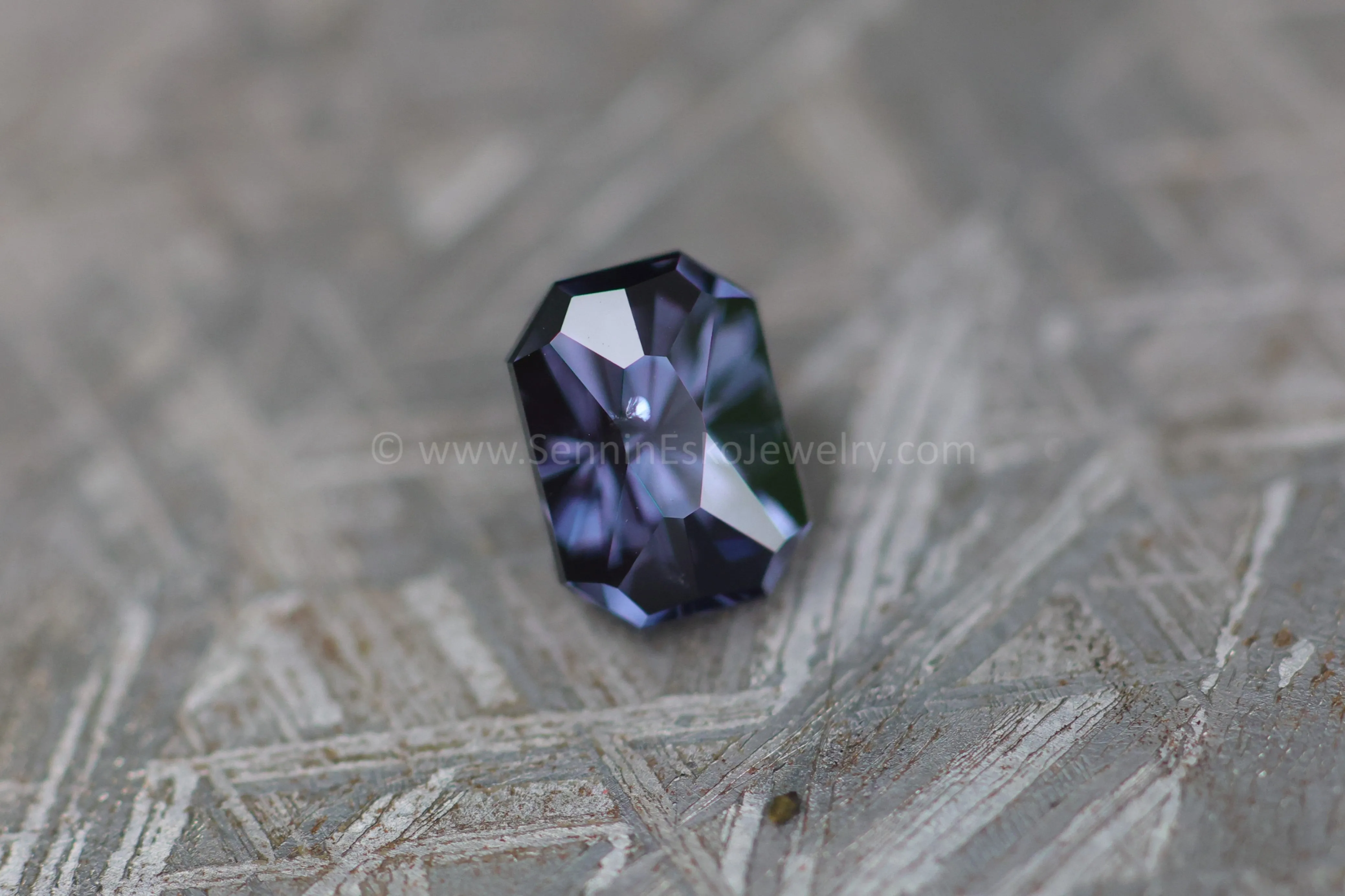 1.98 Carat Gray Violet Spinel Octagon - 7.6x5.6mm