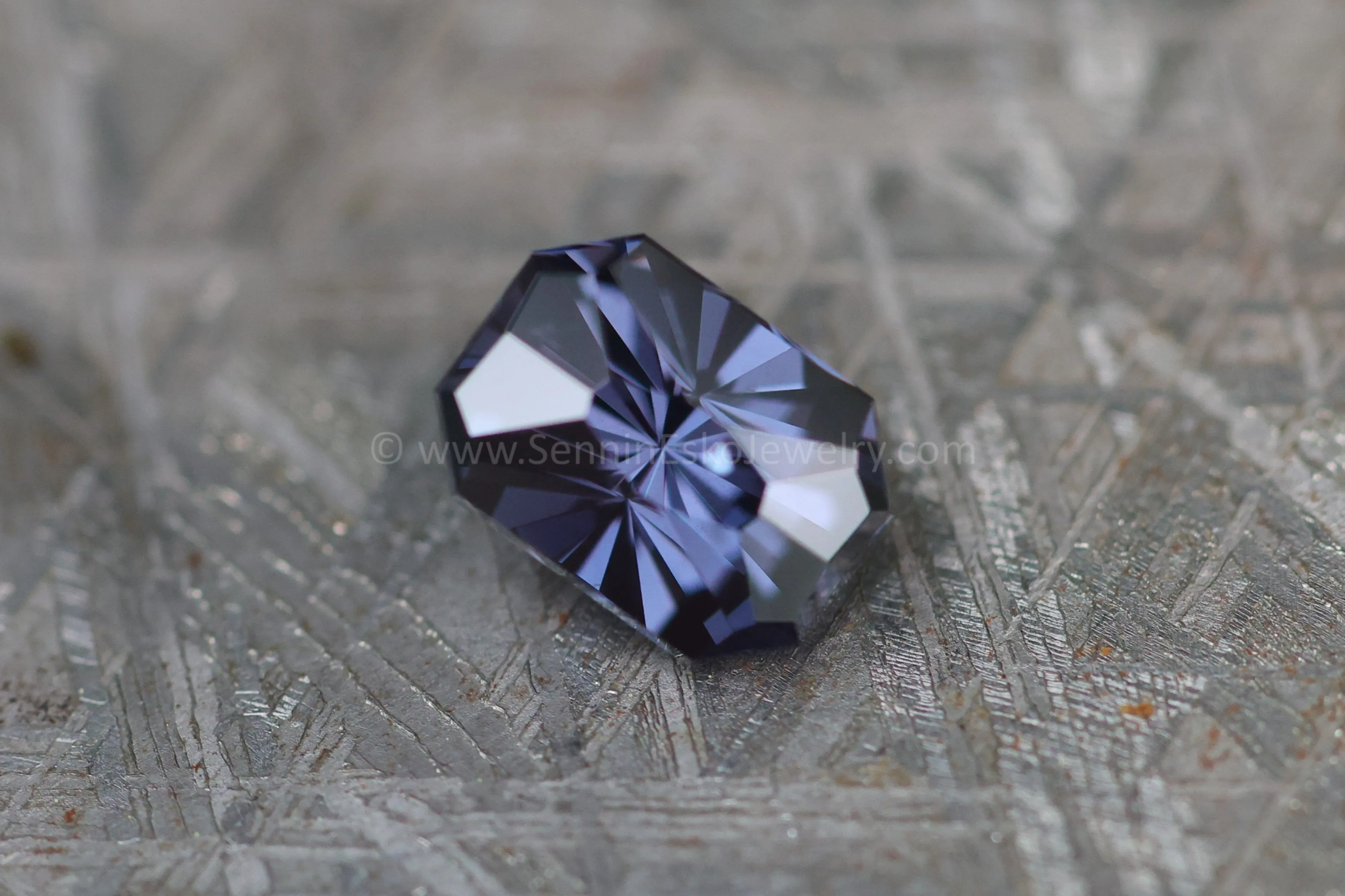 1.98 Carat Gray Violet Spinel Octagon - 7.6x5.6mm