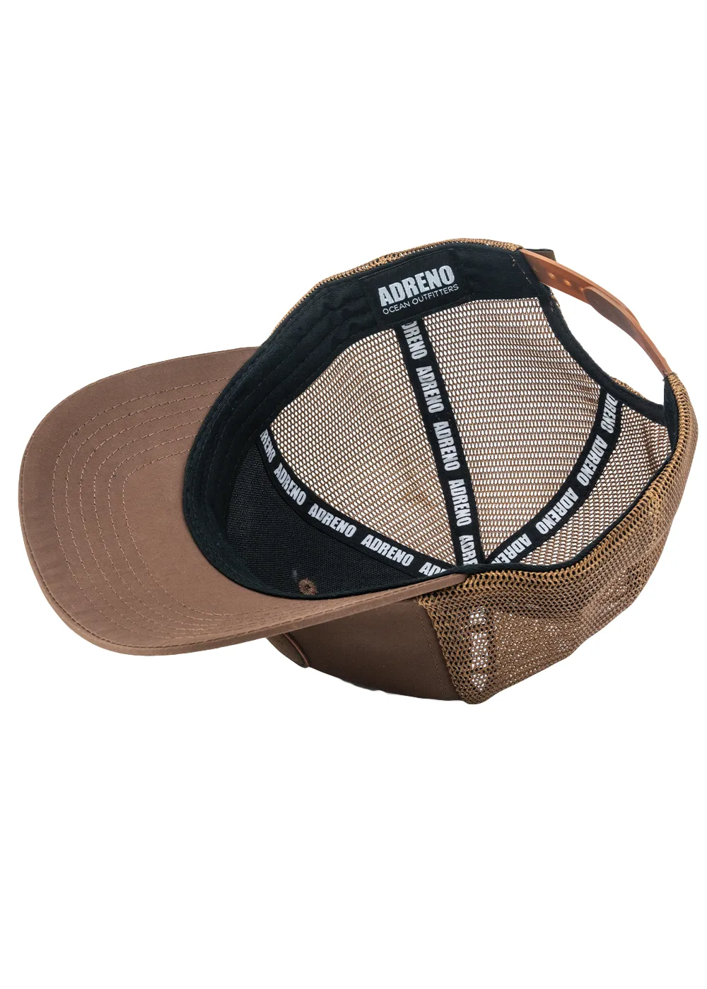 Adreno Surge Snapback Trucker - Leather Cray Badge