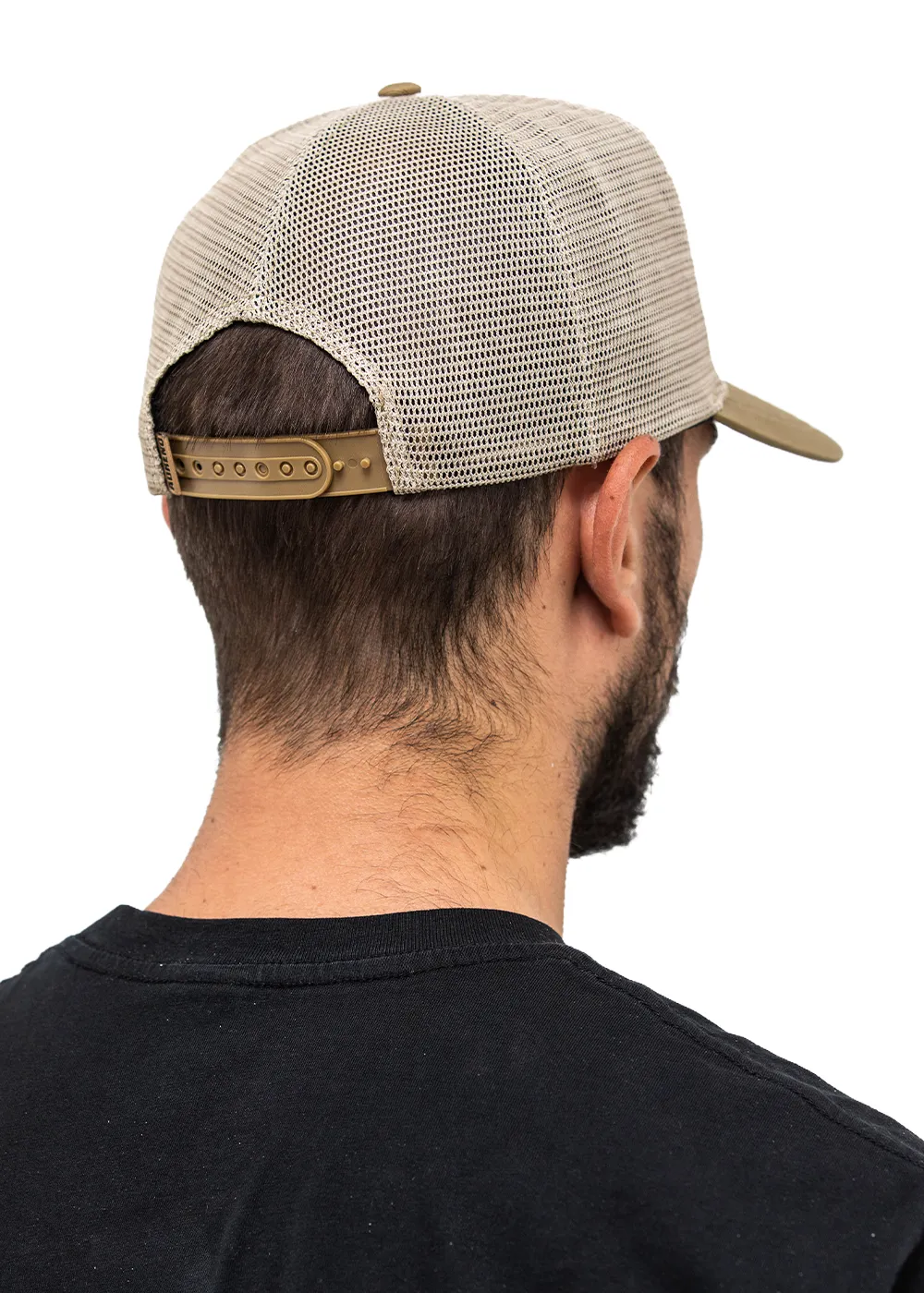 Adreno Surge Trucker Cap - Leather Shark Badge