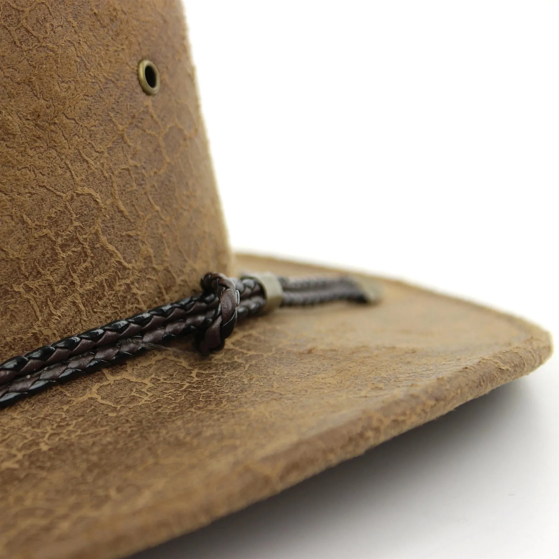 Australian Cowboy Bush Hat - Brown (59cm)