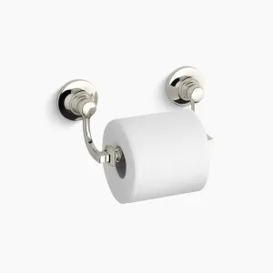 Bancroft 8.5" Toilet Paper Holder in Vibrant Polished Nickel