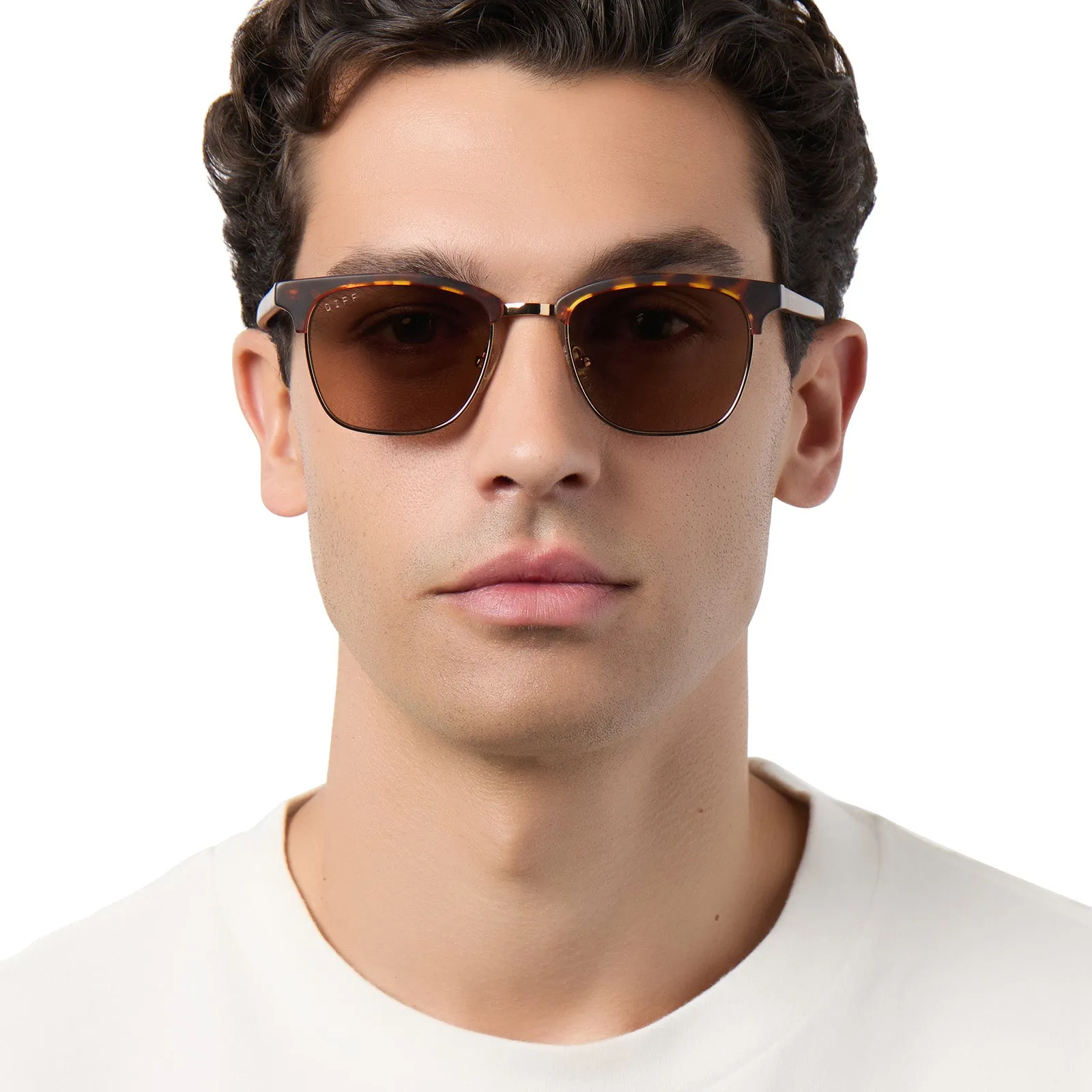 BIARRITZ - RICH TORTOISE   BROWN   POLARIZED SUNGLASSES