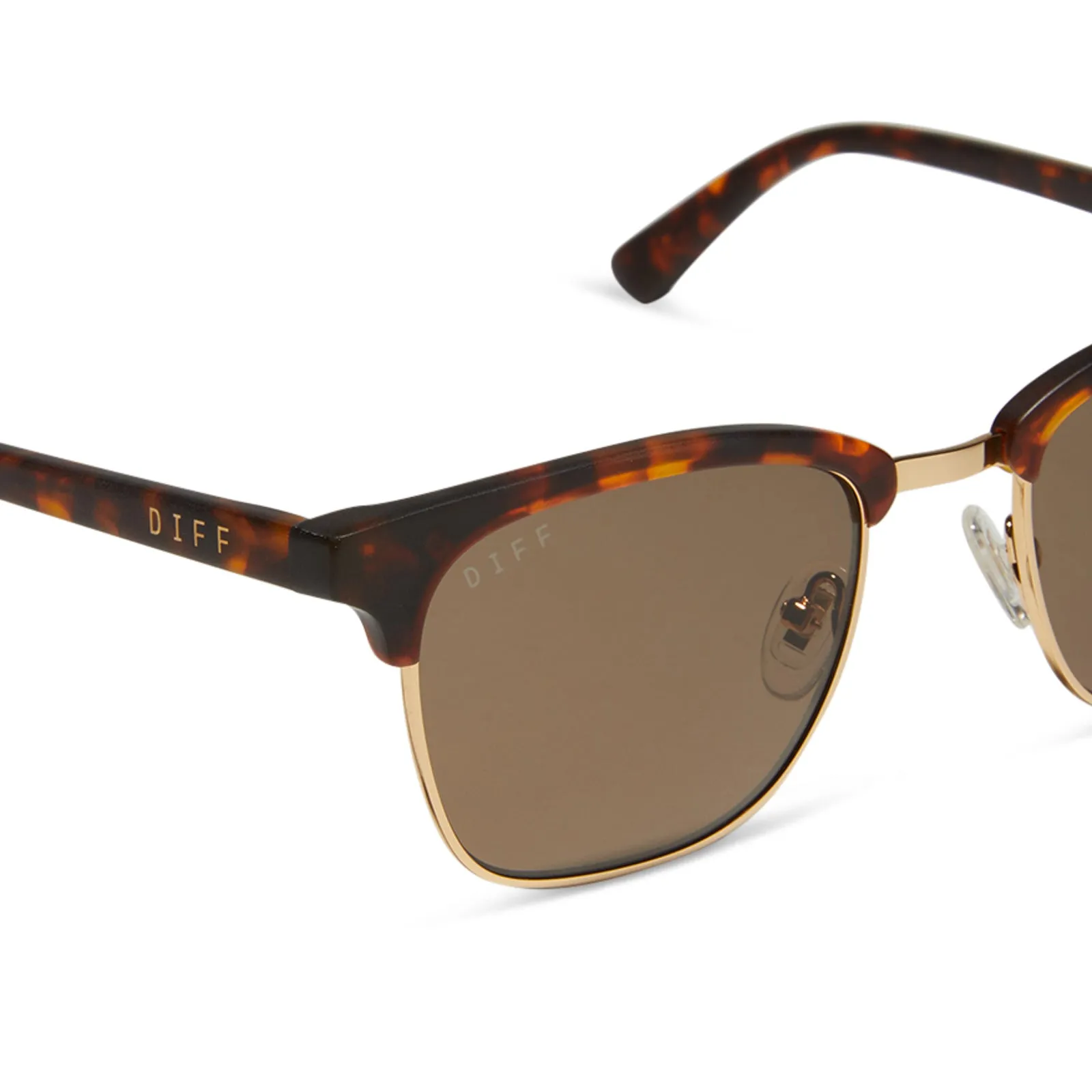 BIARRITZ - RICH TORTOISE   BROWN   POLARIZED SUNGLASSES