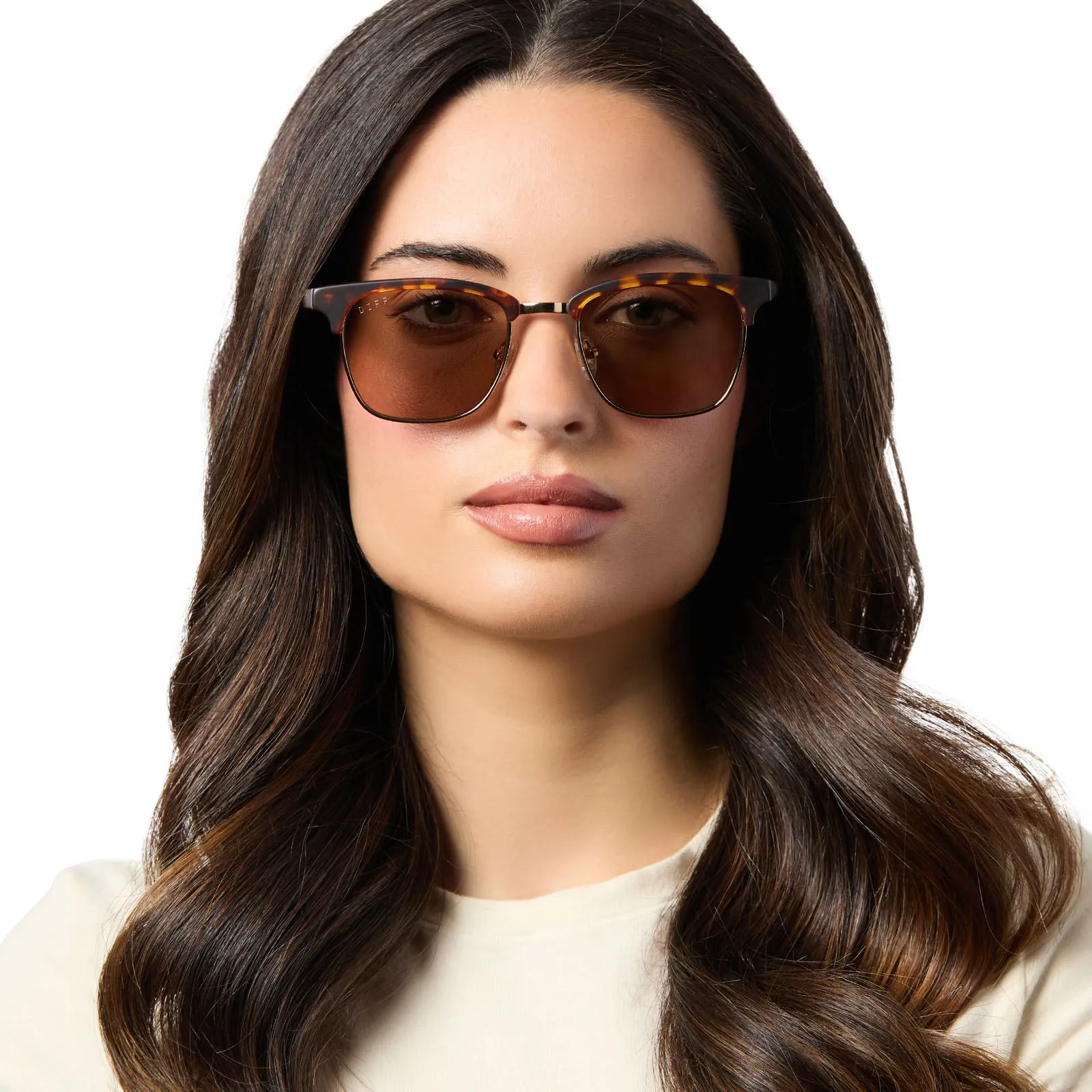 BIARRITZ - RICH TORTOISE   BROWN   POLARIZED SUNGLASSES