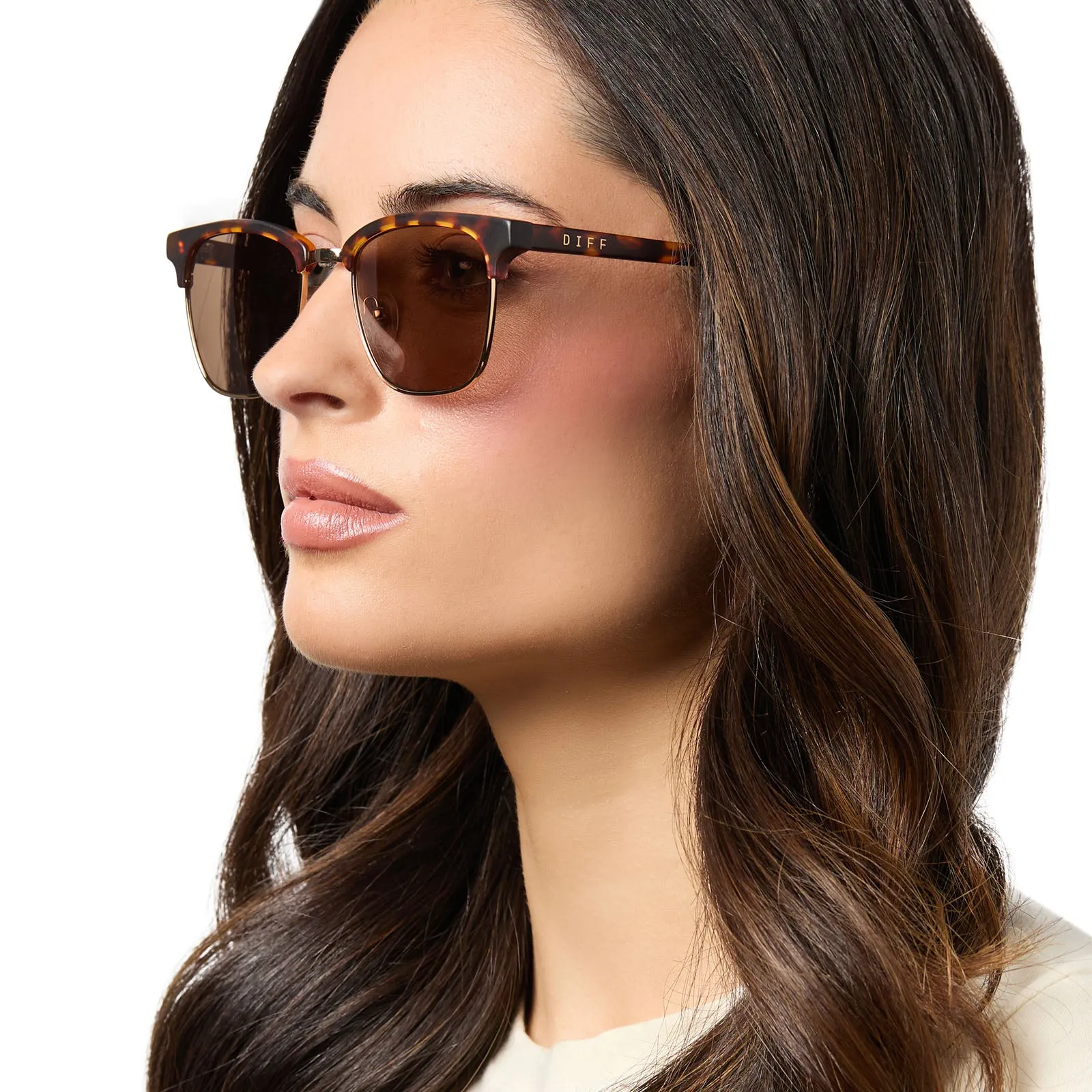 BIARRITZ - RICH TORTOISE   BROWN   POLARIZED SUNGLASSES