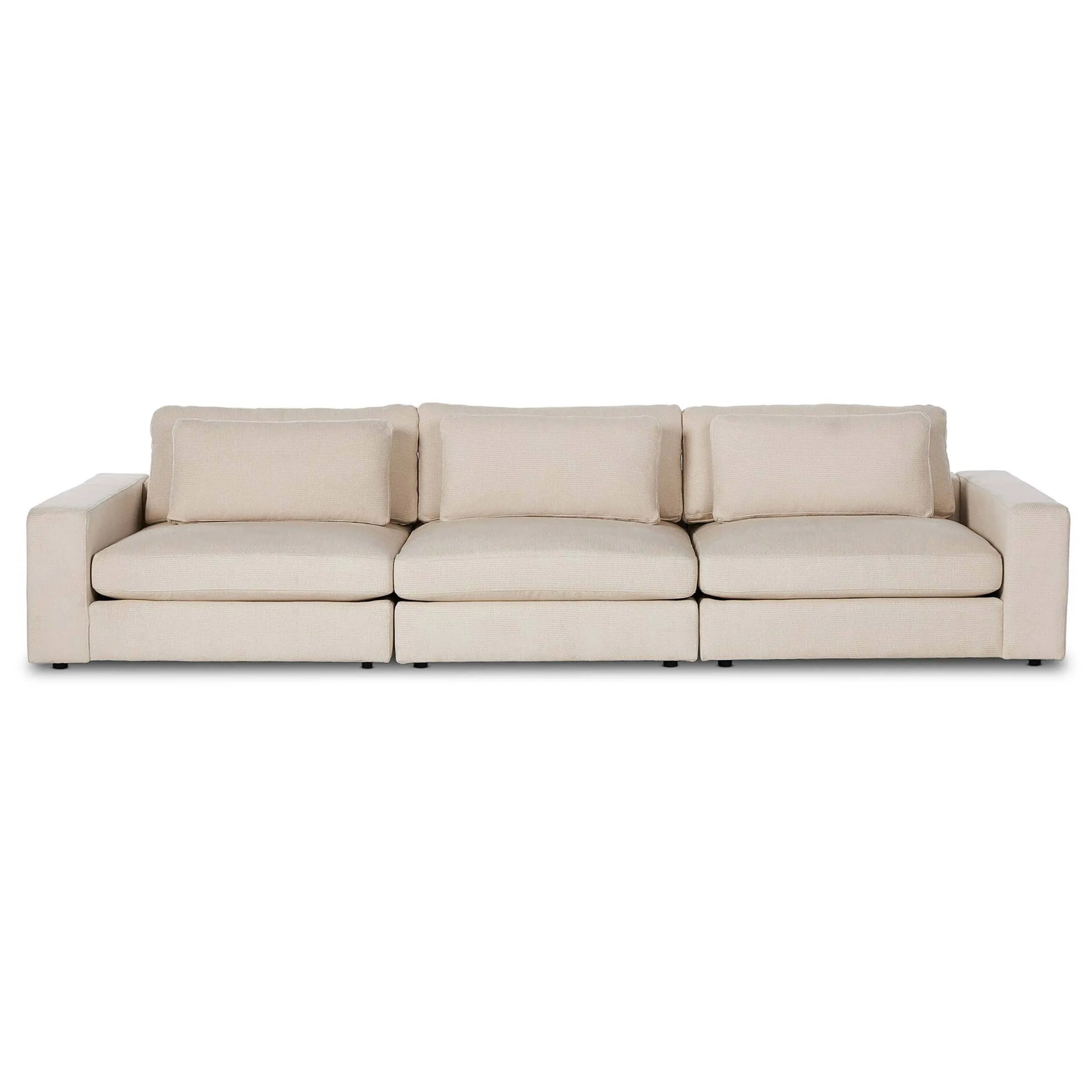 Bloor 3 Piece Sofa, Clairmont Sand