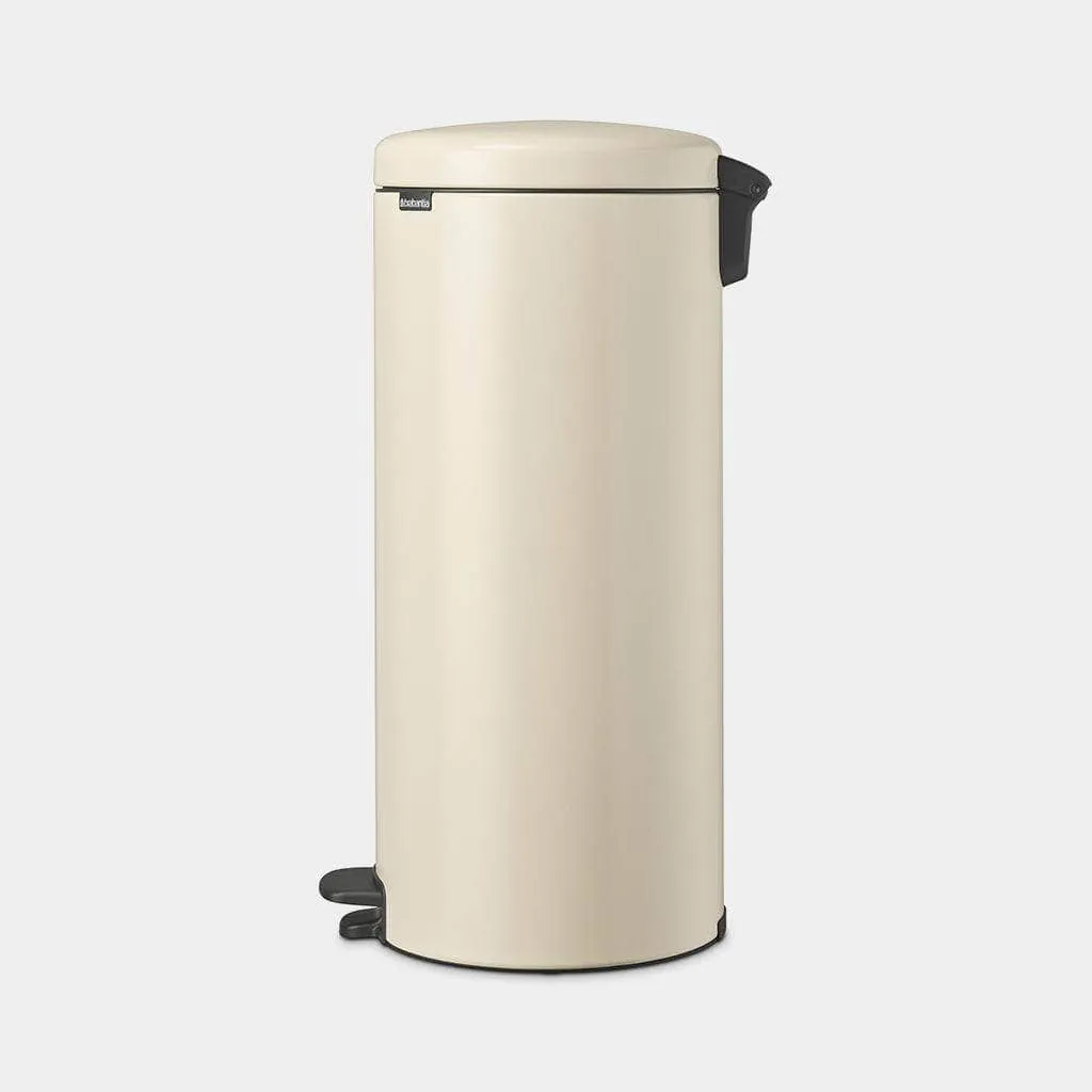 Brabantia Newlcon Pedal Bin 30 Litre - Soft Beige