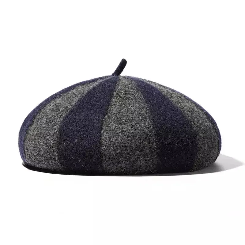 Bresson Striped Wool Beret