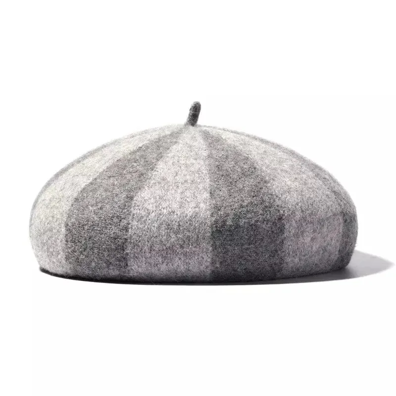 Bresson Striped Wool Beret