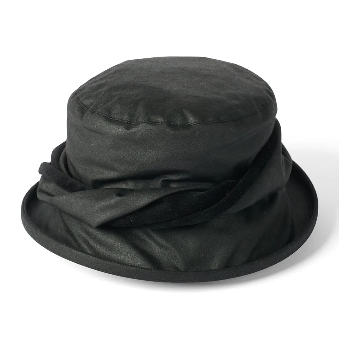 British Wax Riding Hat - Black by Failsworth