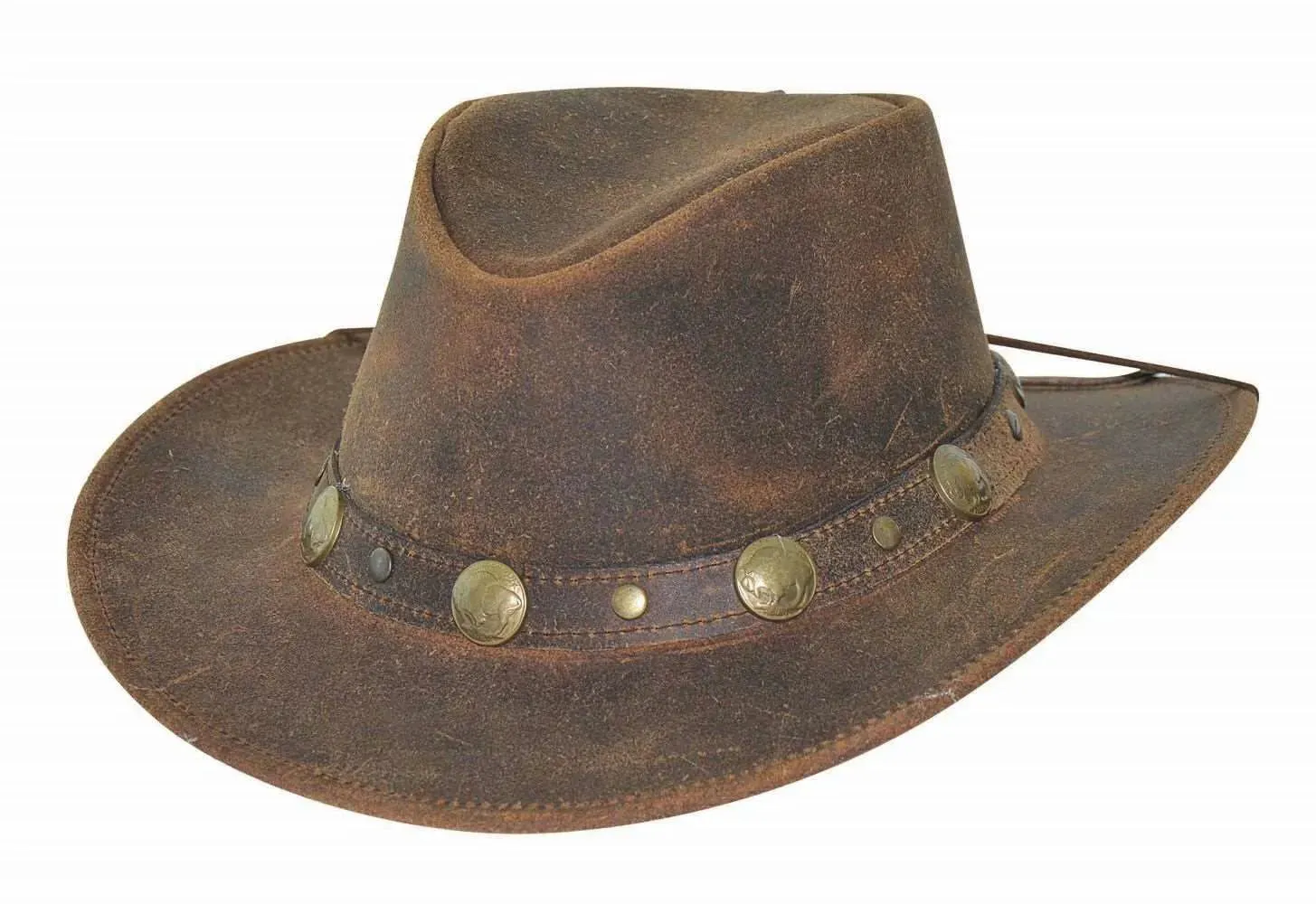 Bullhide Crackled - Leather Australian Hat