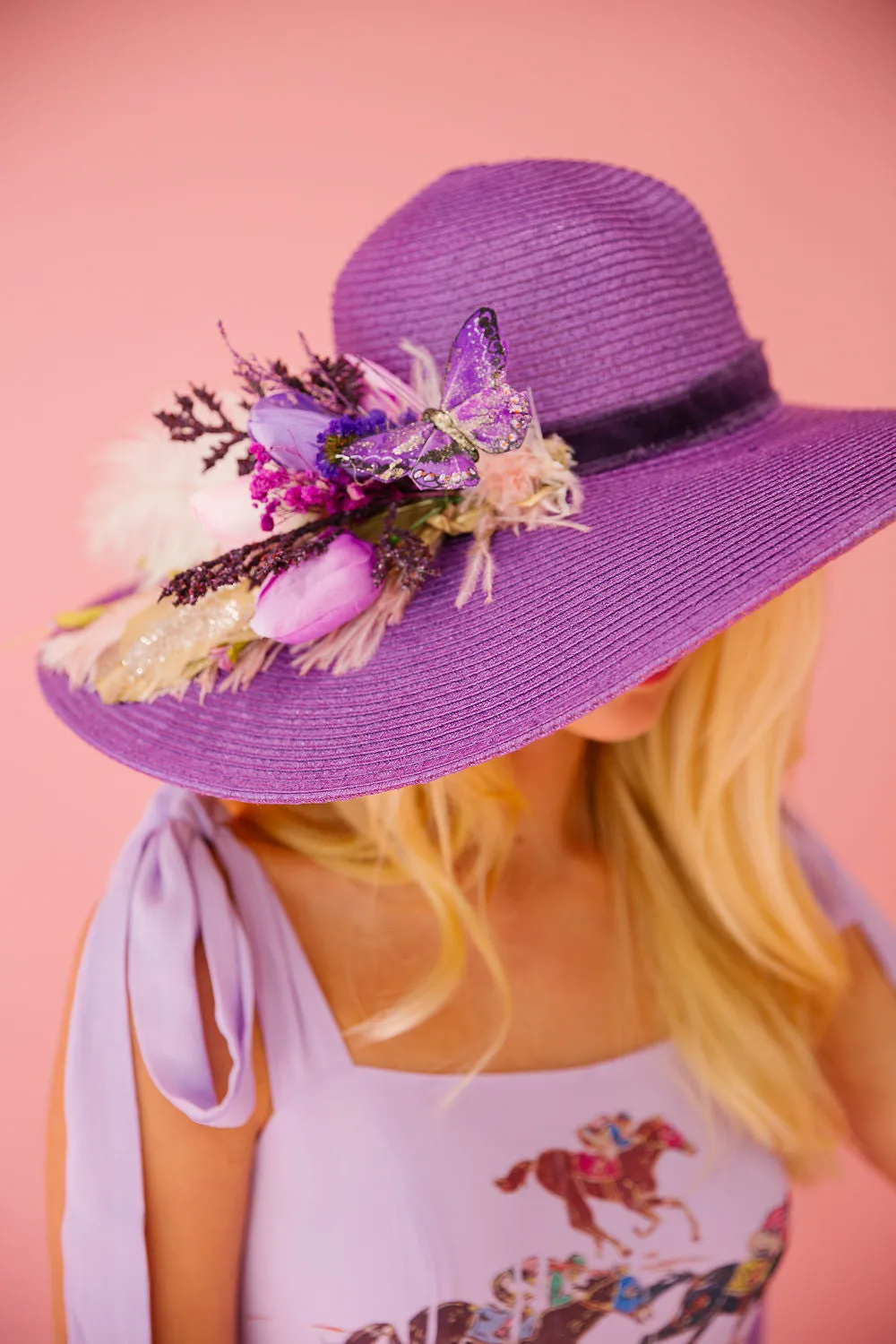 BUTTERFLY RACE SUN HAT