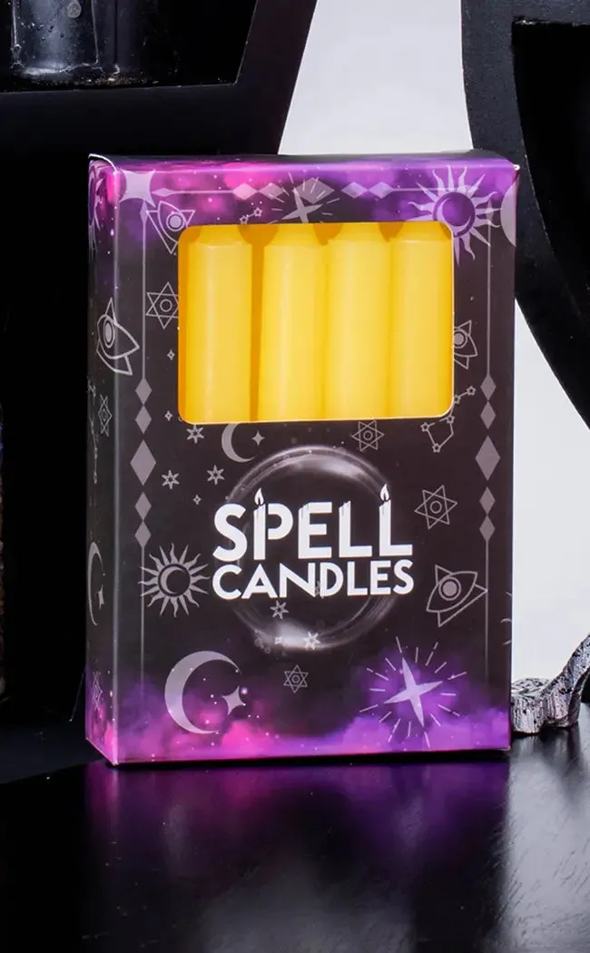 Chime Spell Candles | Bright Yellow