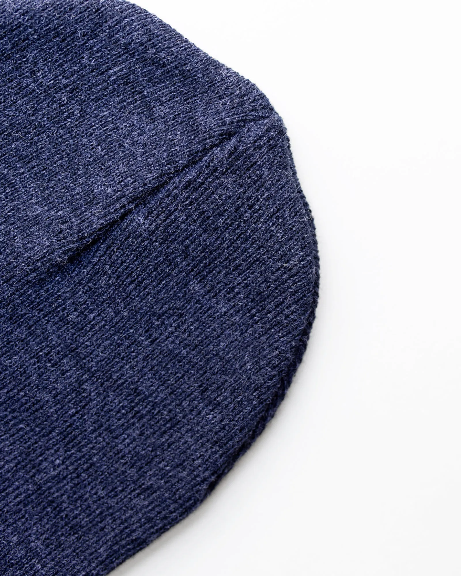 CS102 HAAKWEAR Traditional Silent Cuffed Beanie, Denim Blue