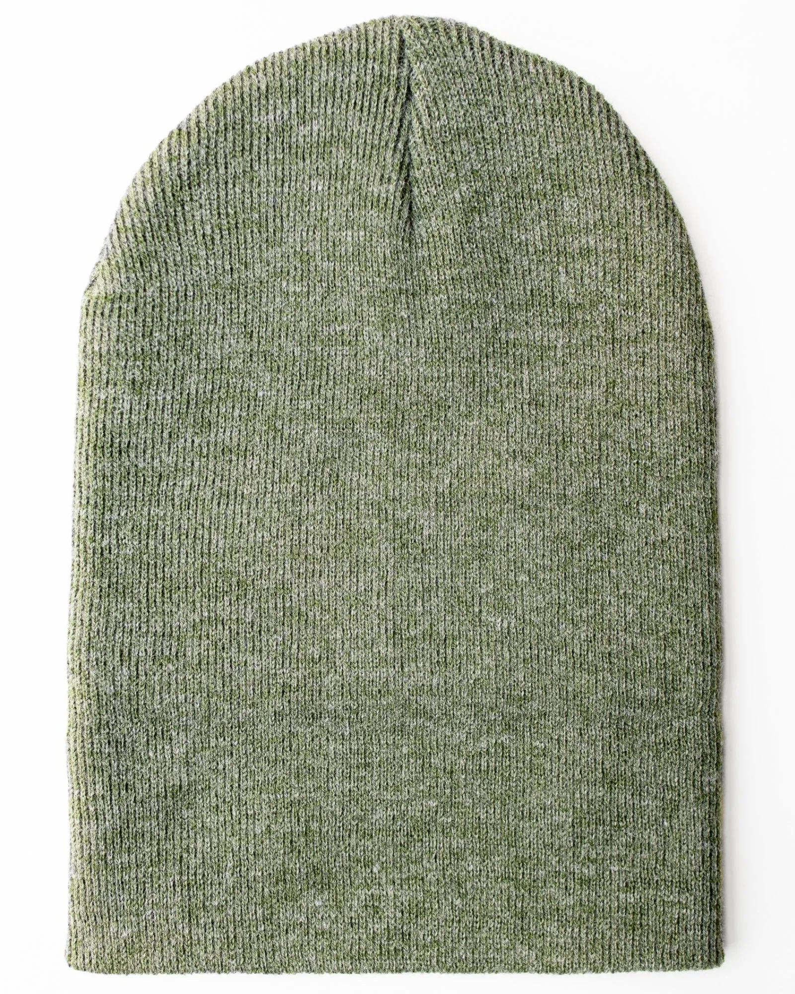 CS104 HAAKWEAR Traditional Silent Cuffed Beanie, Forest Green