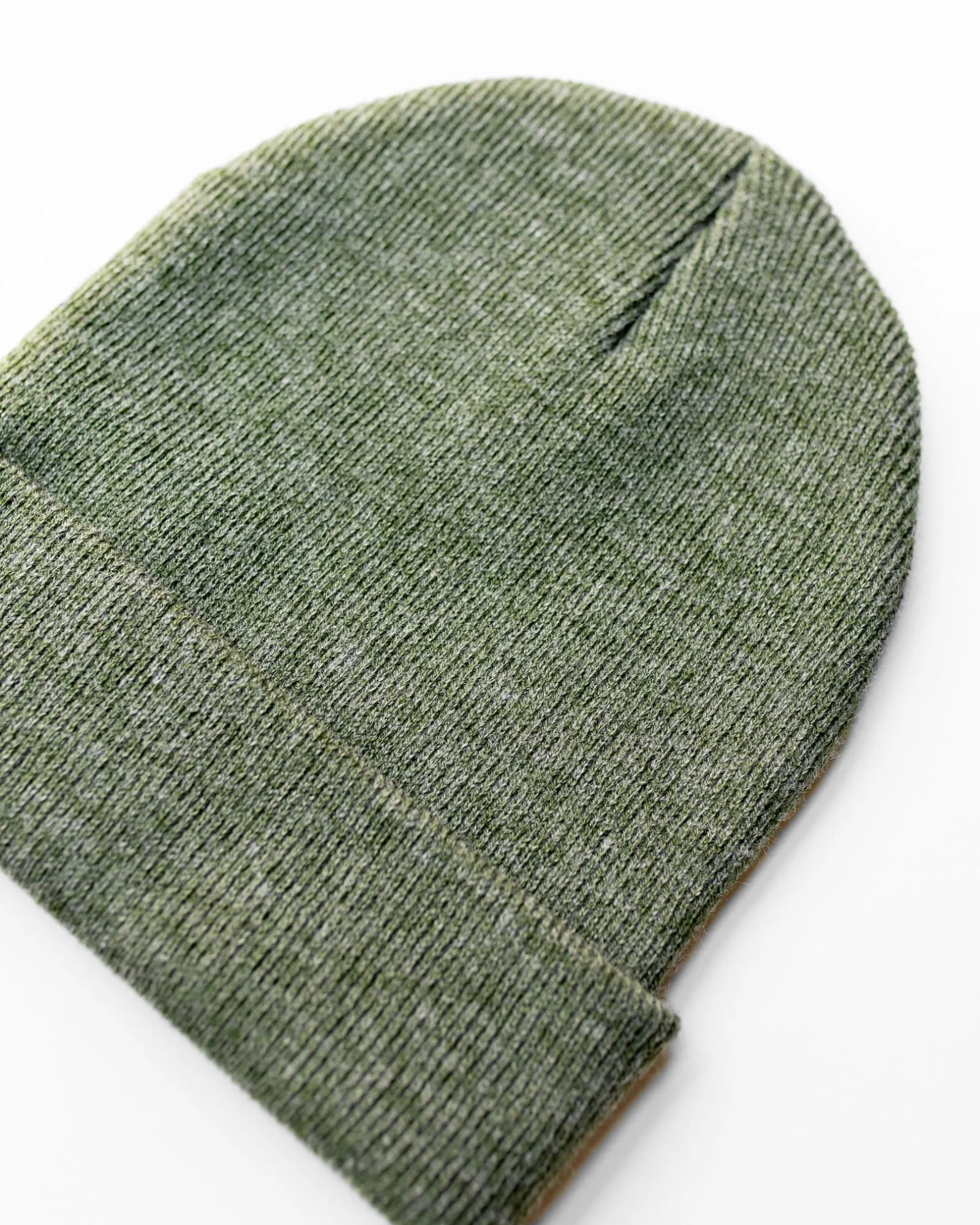 CS104 HAAKWEAR Traditional Silent Cuffed Beanie, Forest Green