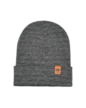 CTD400 HAAKWEAR Traditional Fusion Cuffed Beanie - Gray/Black, Made in USA