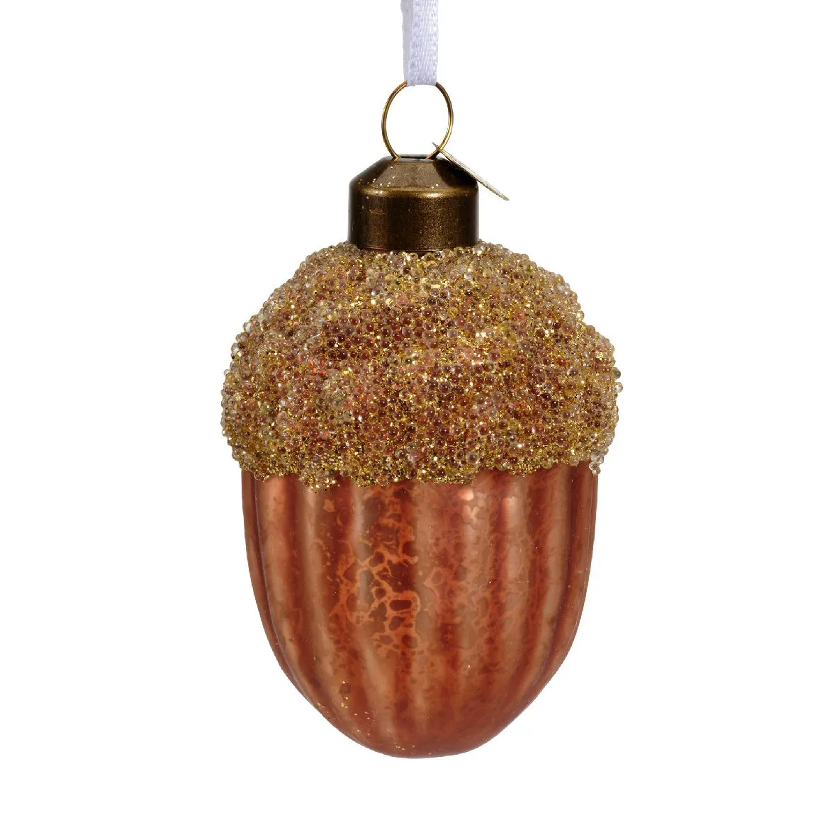 Decoris Glass Figure Hanging Christmas Decoration (Choice of 6)