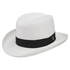 Dobbs El Dorado - Milan Straw Homburg Fedora Hat