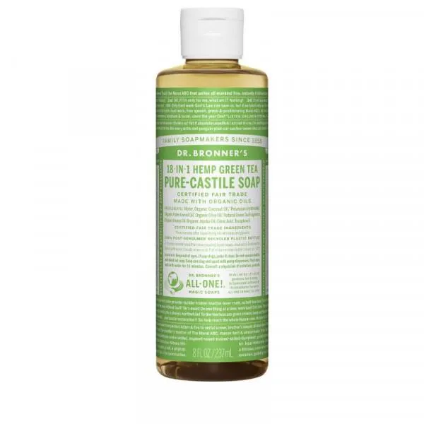 Dr. Bronners Pure-Castile Liquid Soap - Green Tea