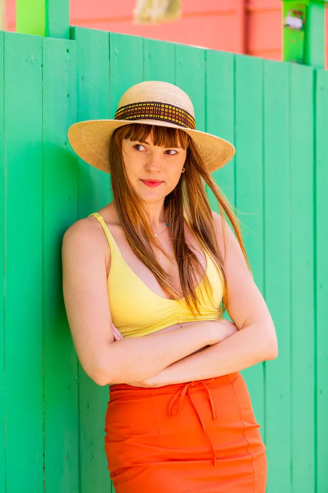 Floppy Palm Leaf Straw Hat