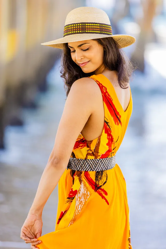 Floppy Palm Leaf Straw Hat