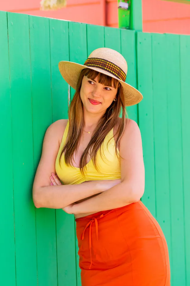 Floppy Palm Leaf Straw Hat