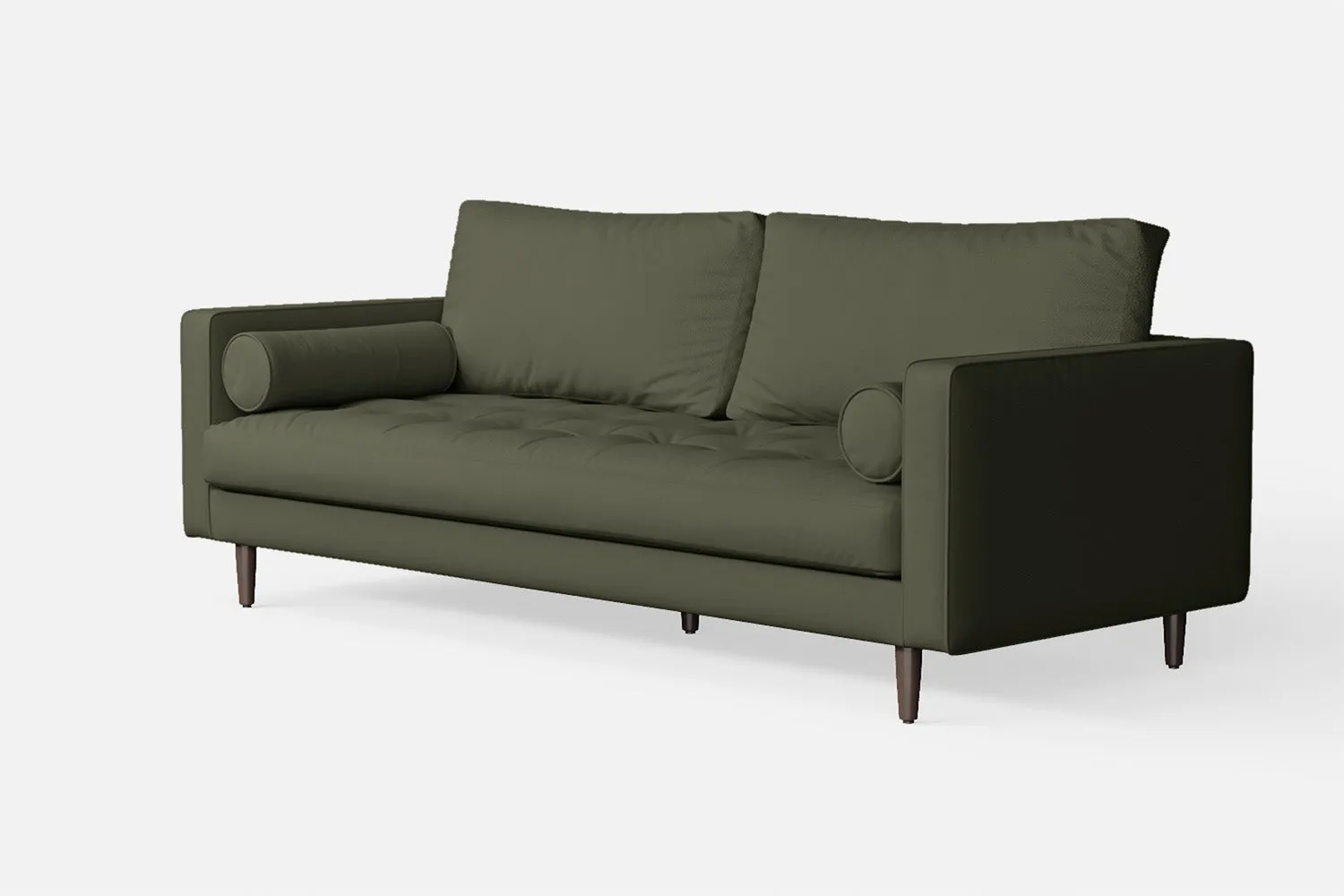 Gela 2 Seater Sofa Sage Leather