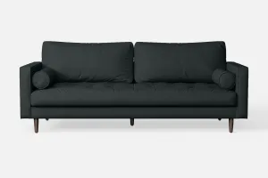 Gela 2 Seater Sofa Slate Leather