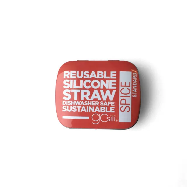 GoSili Straw with Travel Tin - Standard