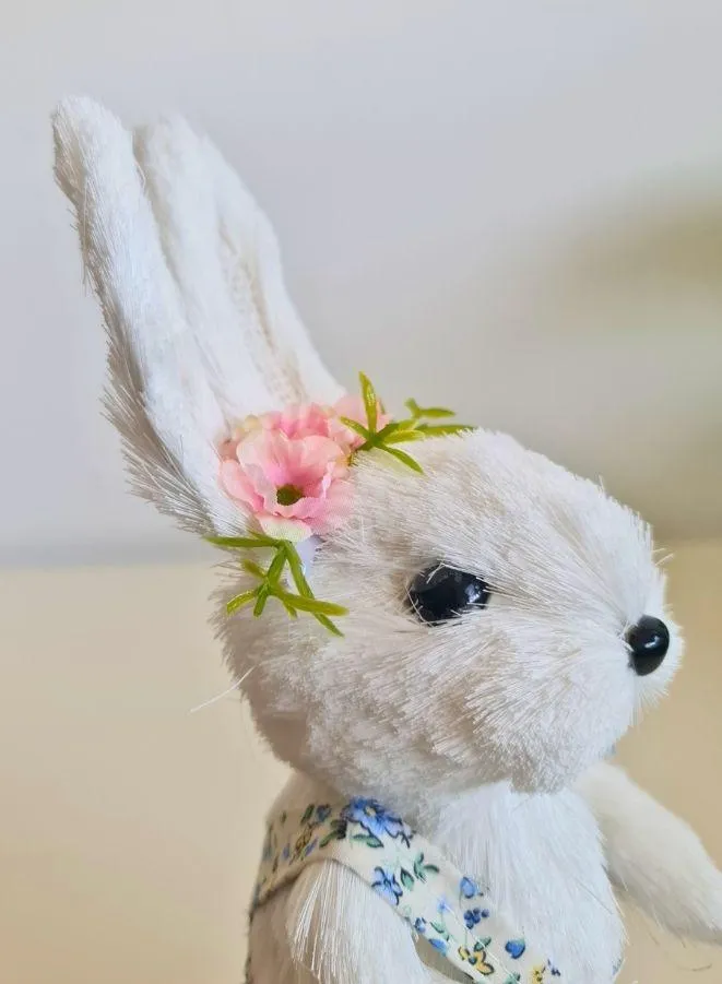 Handmade Easter Bunny Easter Decoration (29 cm) - Cotton String, Yard, Garden, Living Room Decor