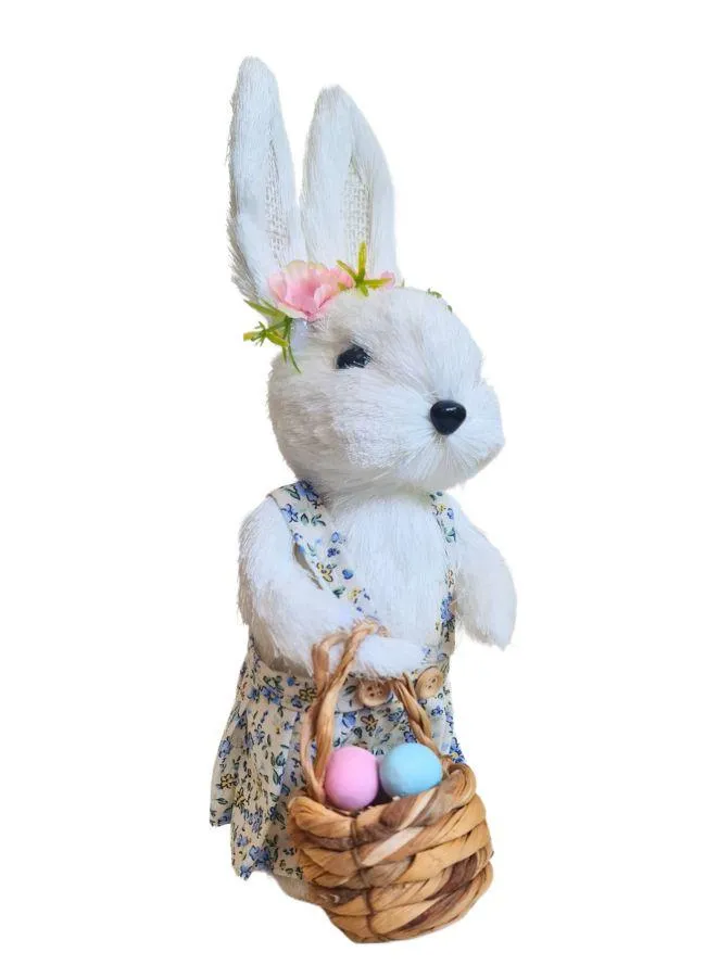 Handmade Easter Bunny Easter Decoration (29 cm) - Cotton String, Yard, Garden, Living Room Decor