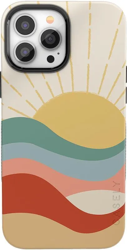 Here Comes the Sun | Colorblock Sunset Case