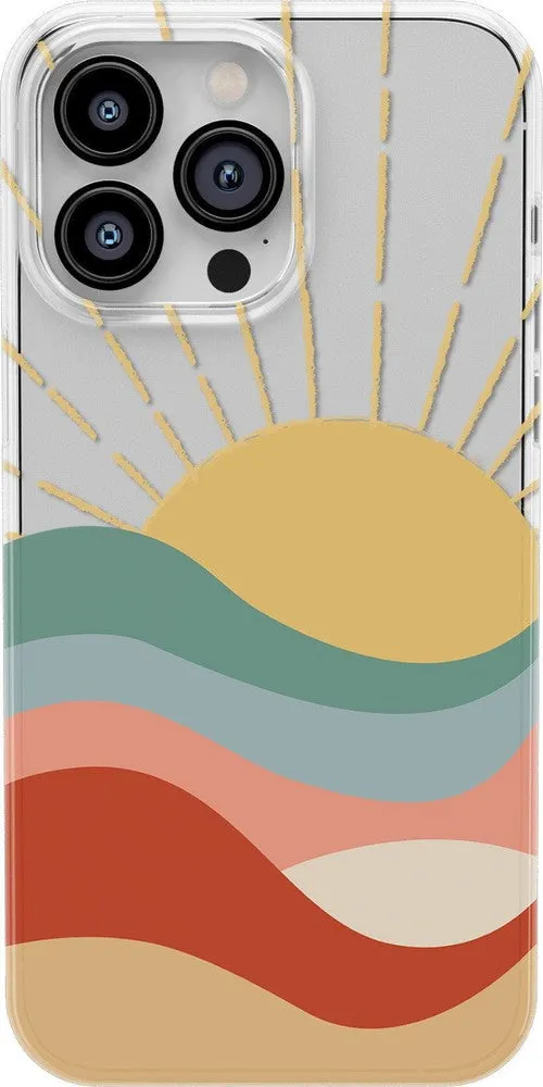 Here Comes the Sun | Colorblock Sunset Case