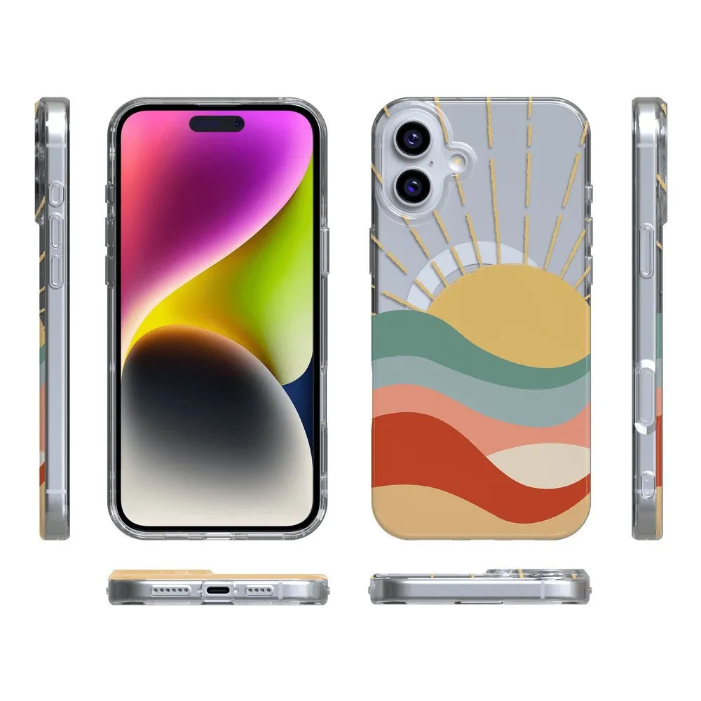 Here Comes the Sun | Colorblock Sunset Case