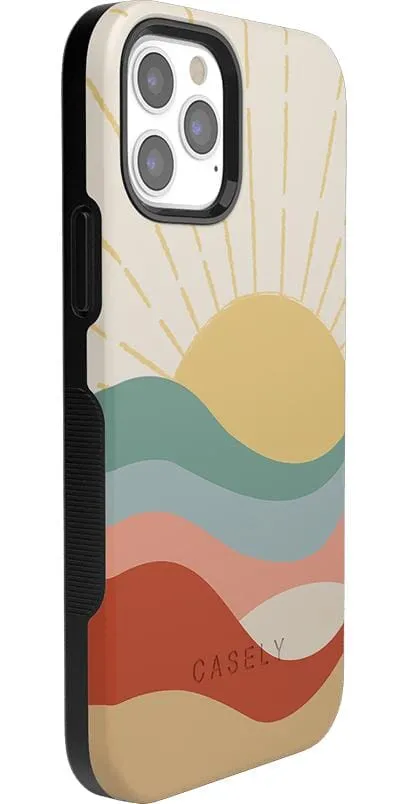 Here Comes the Sun | Colorblock Sunset Case