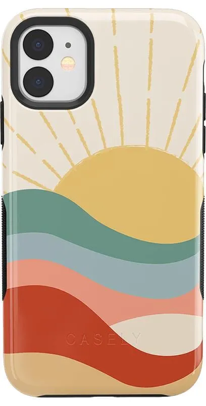 Here Comes the Sun | Colorblock Sunset Case