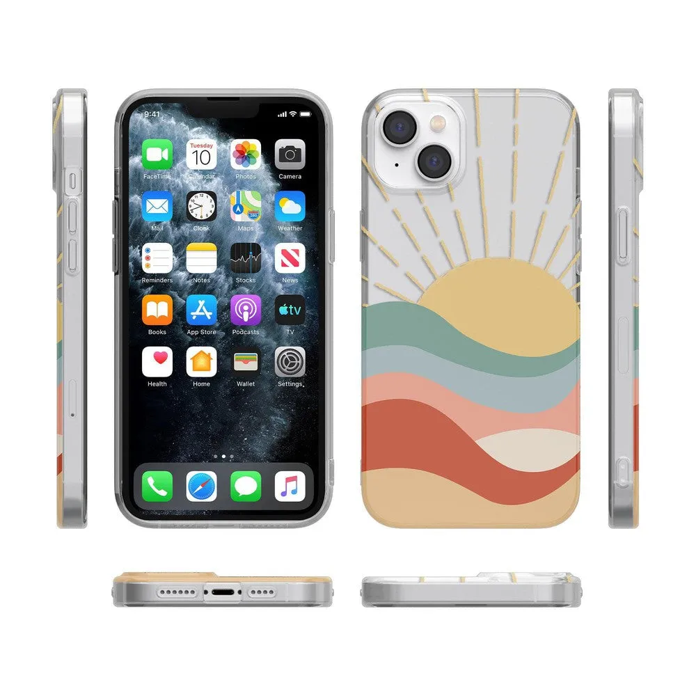 Here Comes the Sun | Colorblock Sunset Case