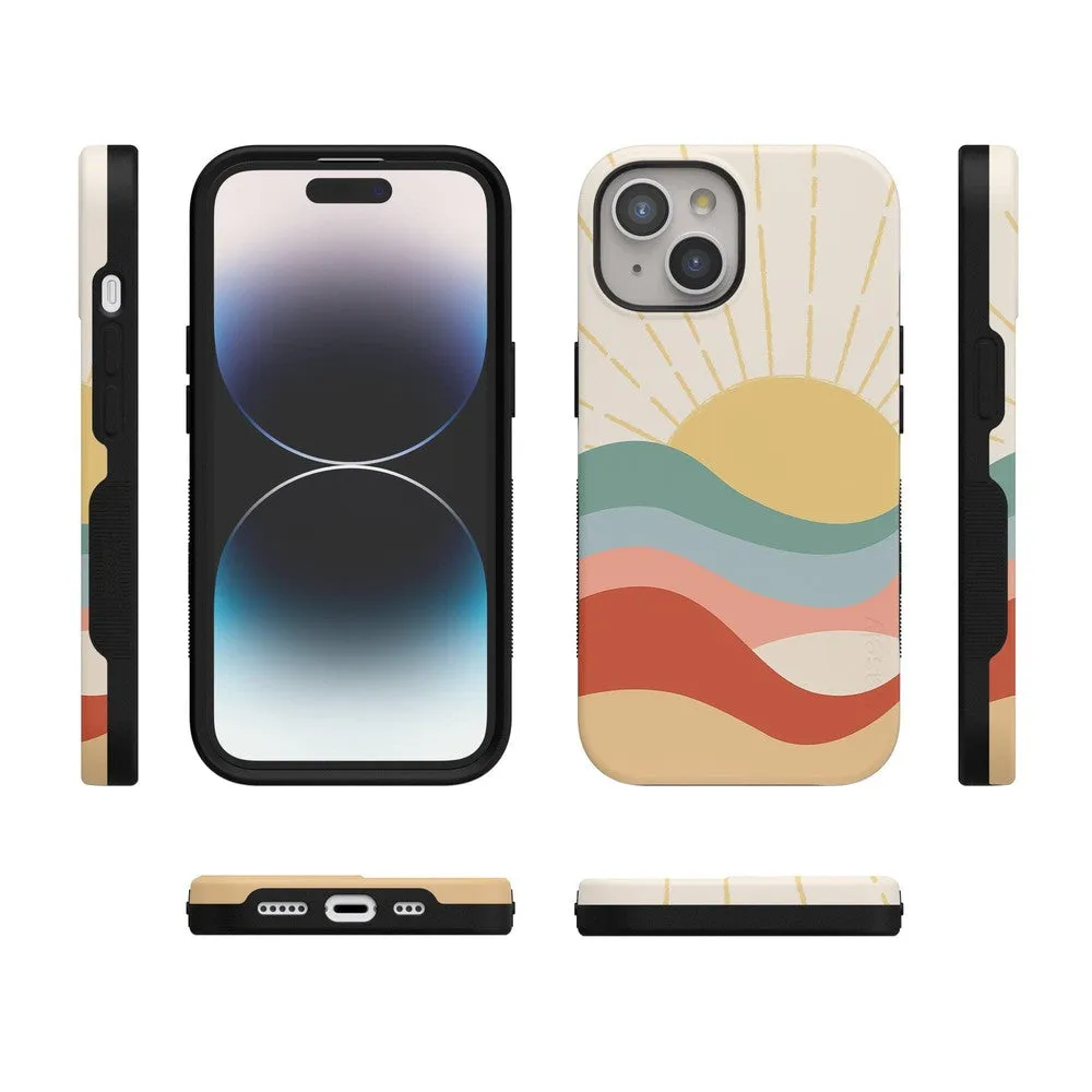 Here Comes the Sun | Colorblock Sunset Case