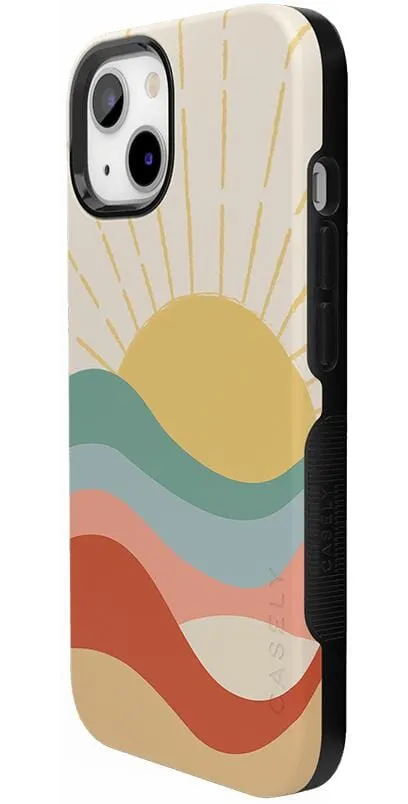 Here Comes the Sun | Colorblock Sunset Case