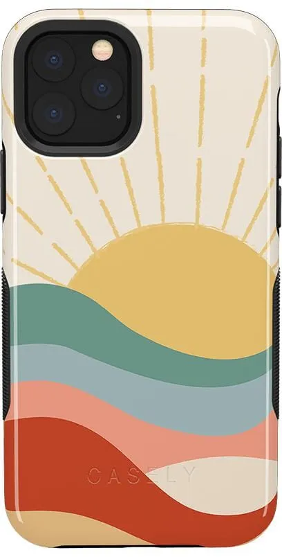 Here Comes the Sun | Colorblock Sunset Case