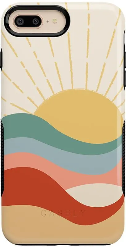 Here Comes the Sun | Colorblock Sunset Case