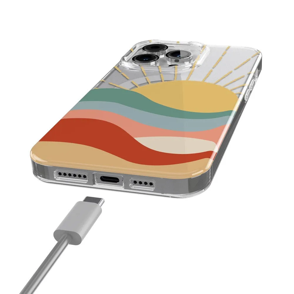 Here Comes the Sun | Colorblock Sunset Case