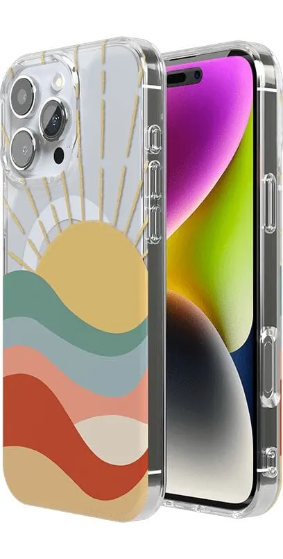 Here Comes the Sun | Colorblock Sunset Case