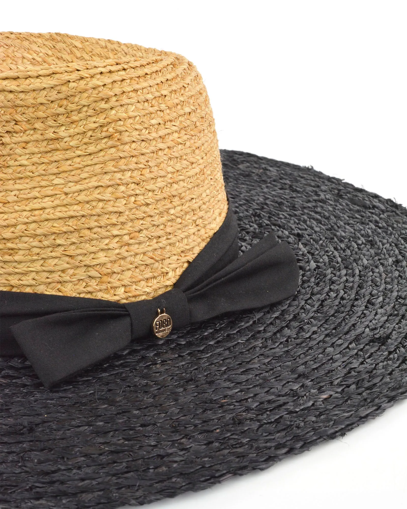 INDIANA Straw Hat (black)