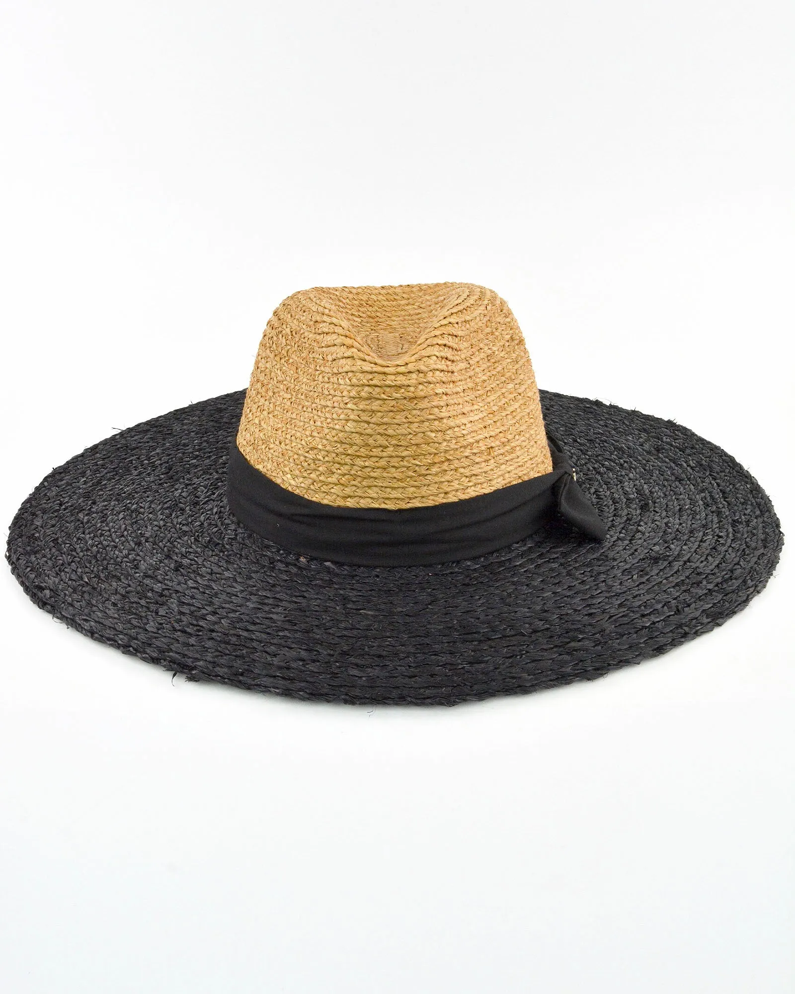 INDIANA Straw Hat (black)