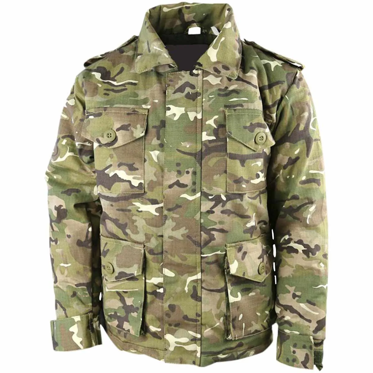 Kids Army Camo Combat Jacket