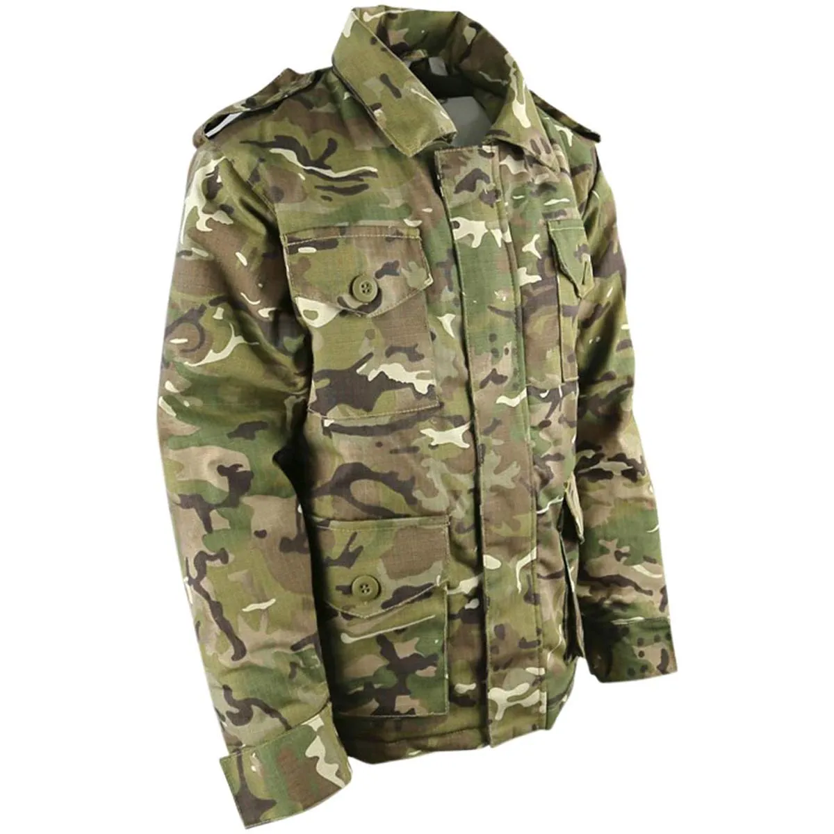 Kids Army Camo Combat Jacket