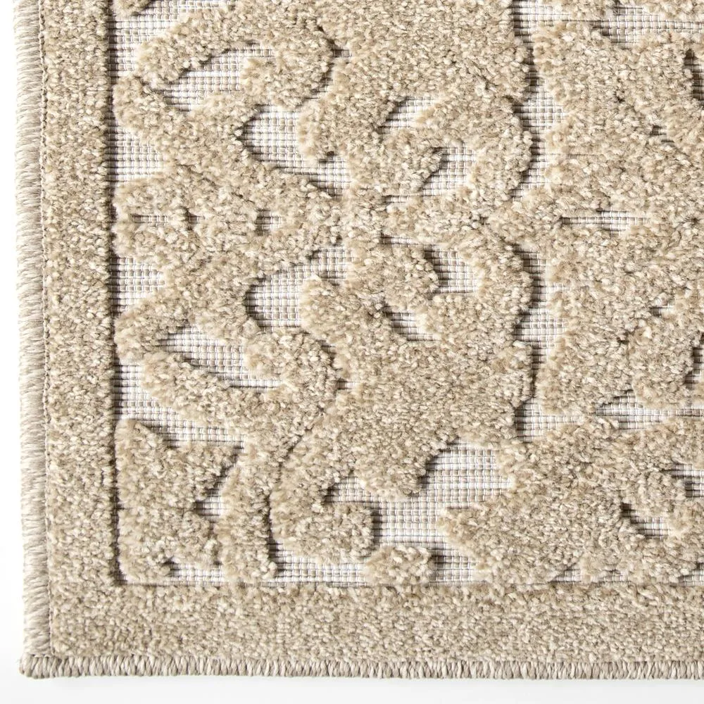 Larissa | Large Super Soft Textured Area Rug (5'2" x 7'6")